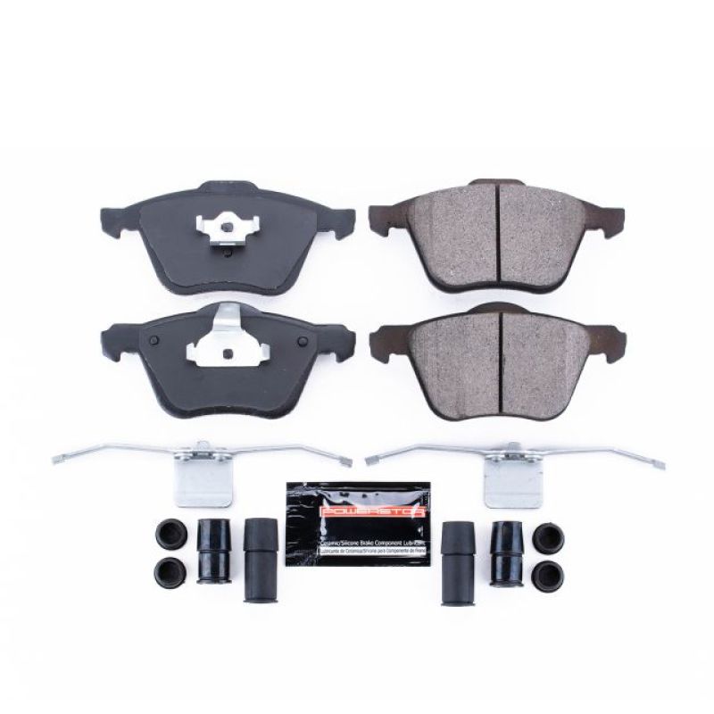 Power Stop 08-09 Volvo S60 Front Z23 Evolution Sport Brake Pads w/Hardware PowerStop