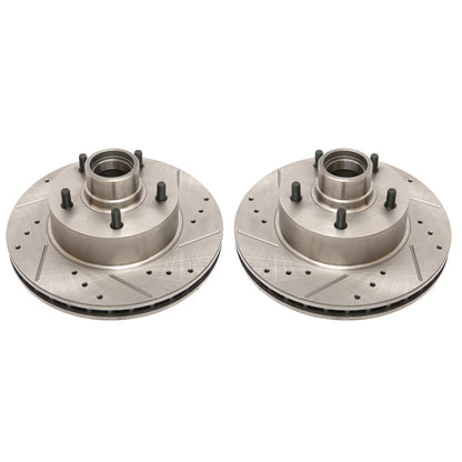 Power Stop 1990 Chevrolet Caprice Front Evolution Drilled & Slotted Rotors - Pair PowerStop