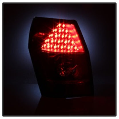 Spyder Dodge Magnum 05-08 LED Tail Lights Black ALT-YD-DMAG05-LED-BK SPYDER