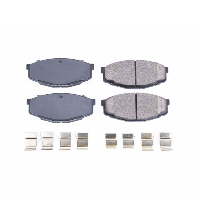 Power Stop 87-95 Toyota Pickup Front Z17 Evolution Ceramic Brake Pads w/Hardware PowerStop