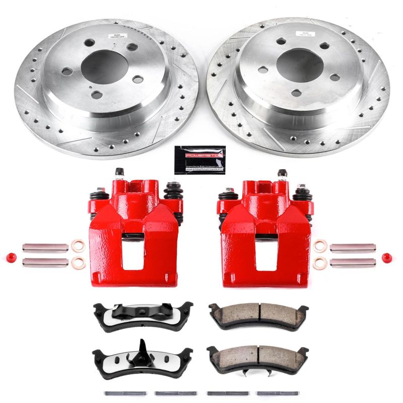 Power Stop 95-01 Ford Explorer Rear Z36 Truck & Tow Brake Kit w/Calipers PowerStop