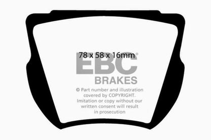 EBC GreenStuff Front Brake Pads - DP2134 EBC