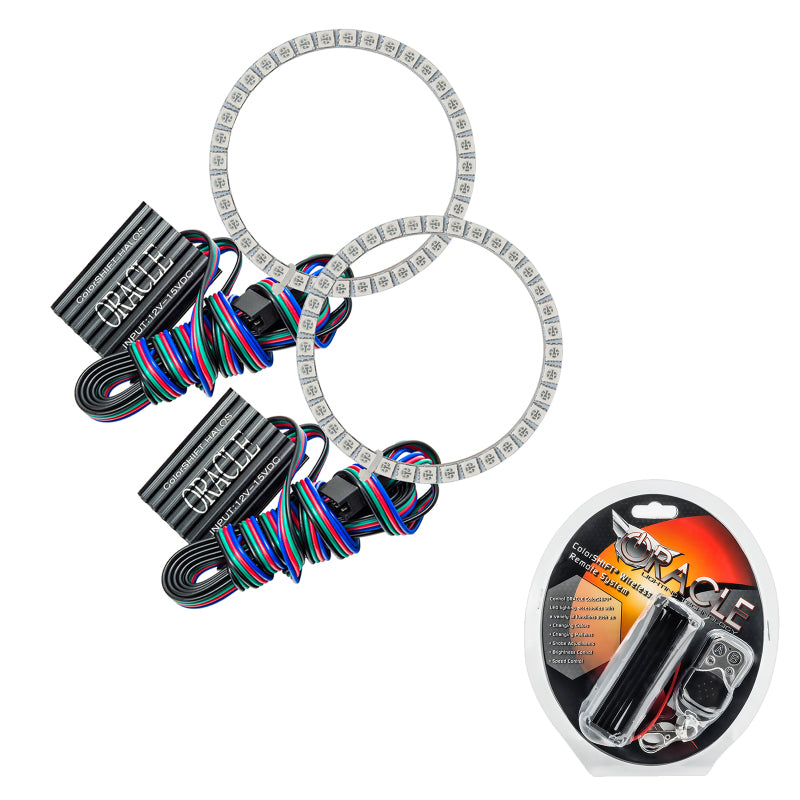 Oracle Kawasaki ZX-6R 07-09 LED Motorcycle Halo Kit - ColorSHIFT ORACLE Lighting