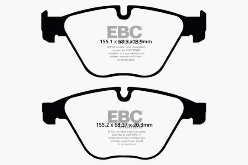 EBC GreenStuff Front Brake Pads - DP22103 EBC