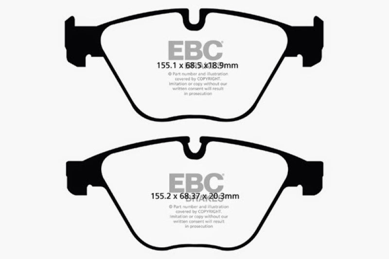 EBC GreenStuff Front Brake Pads - DP22103