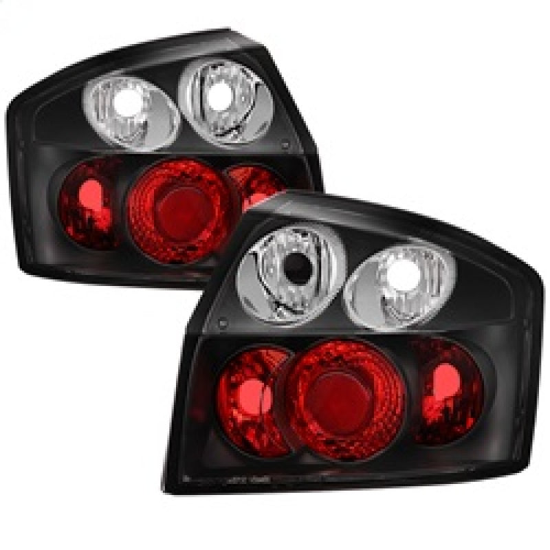 Spyder 02-05 Audi A4 (Excl Convertible/Wagon) Euro Style Tail Lights - Black (ALT-YD-AA402-BK) SPYDER