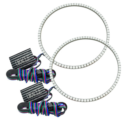 Oracle Jeep Wrangler JK 07-17 LED Waterproof Halo Kit - ColorSHIFT w/o Controller ORACLE Lighting