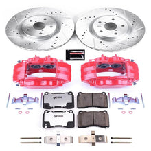 Load image into Gallery viewer, Power Stop 05-14 Subaru Impreza Front Z26 Street Warrior Brake Kit w/Calipers