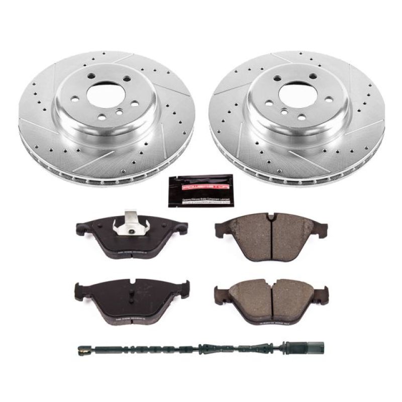 Power Stop 2011 BMW 535i xDrive Front Z23 Evolution Sport Brake Kit PowerStop