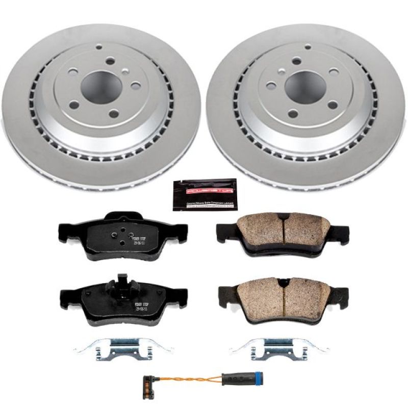 Power Stop 05-06 Mercedes-Benz G55 AMG Rear Z23 Evolution Sport Coated Brake Kit PowerStop