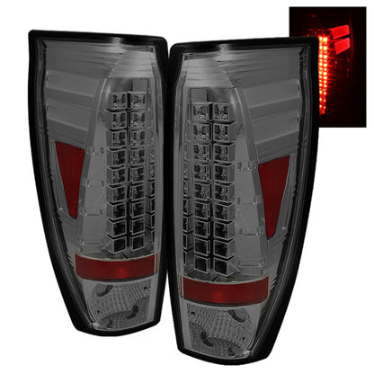 Spyder Chevy Avalanche 02-06 LED Tail Lights Smoke ALT-YD-CAV02-LED-SM SPYDER