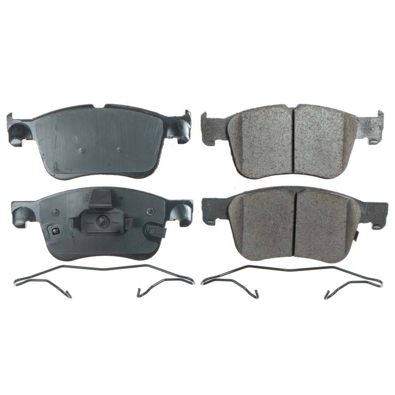 Power Stop 2021 Ford Bronco Sport Front Z17 Evolution Ceramic Brake Pads w/Hardware PowerStop