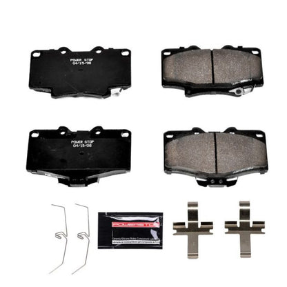 Power Stop 91-95 Toyota 4Runner Front Z23 Evolution Sport Brake Pads w/Hardware PowerStop