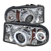 Load image into Gallery viewer, Spyder Dodge Dakota 97-04/Durango 98-03 1PC Projector Headlights LED Halo LED Chrm PRO-YD-DDAK97-C