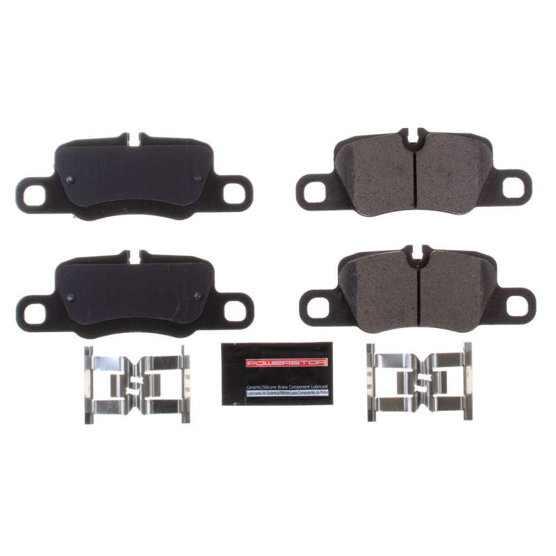 Power Stop 13-16 Porsche 911 Rear Z23 Evolution Sport Brake Pads w/Hardware PowerStop