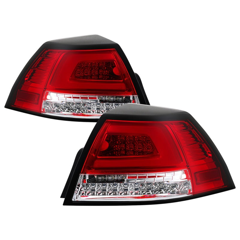 Spyder Pontiac G8 08-09 Version 2 Light Bar LED Tail Lights - Red Clear- ALT-YD-PG808V2-LB-RC SPYDER