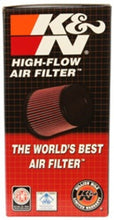 Load image into Gallery viewer, K&amp;N Universal Chrome Oval Tapered Air Filter - 2in Flg ID x 4in OS L 3in OS W x 2.75in H