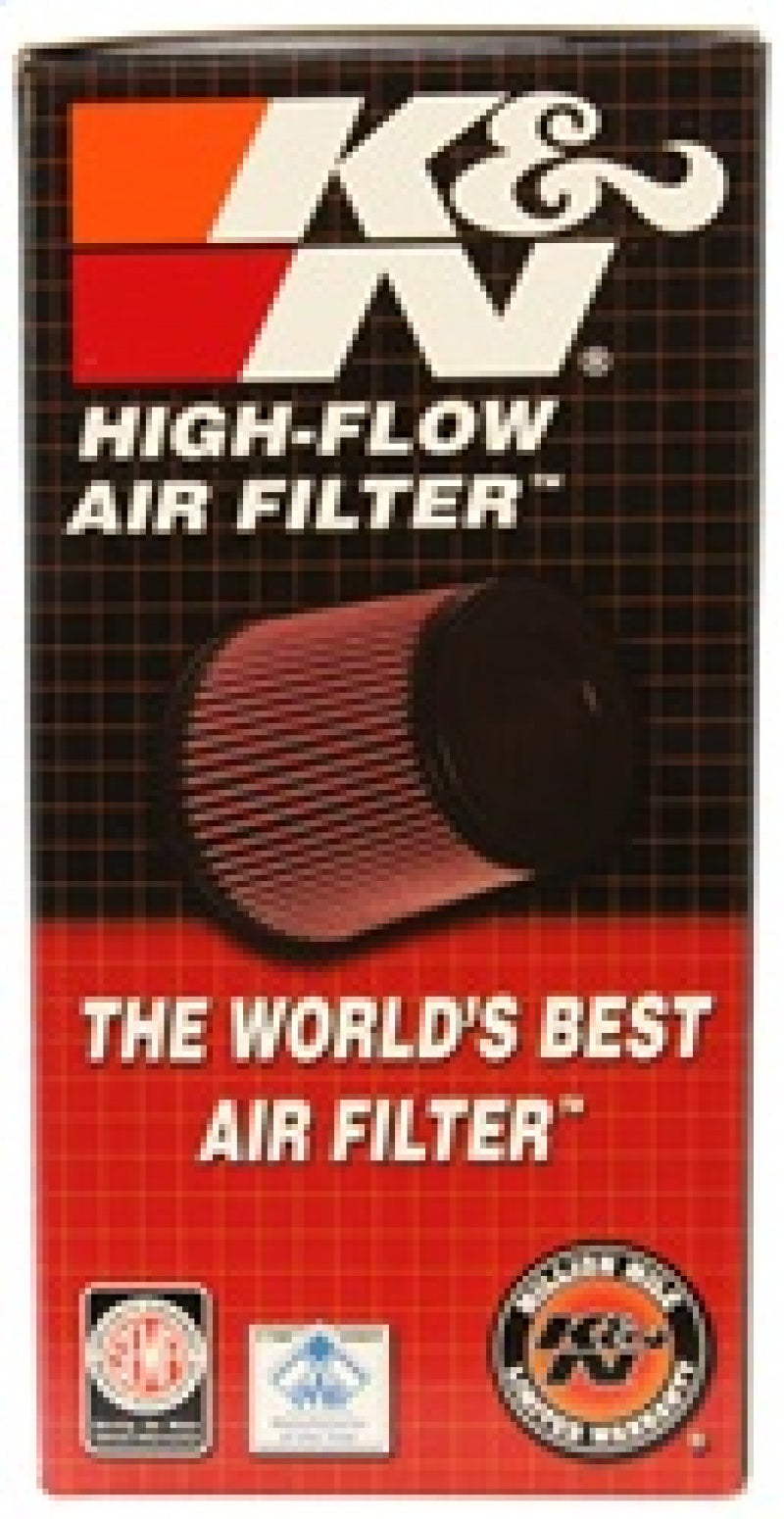 K&N Filter Universal Rubber Filter 2 7/16 inch 20 Degree Flange 3 3/4 inch OD 6 inch Height K&N Engineering