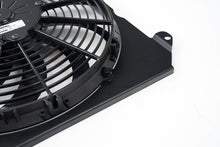 Load image into Gallery viewer, CSF 2858FB  92-00 Honda Civic All-Aluminum Fan Shroud w/12in SPAL Fan - Black Finish