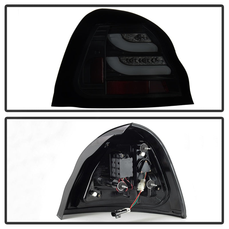 Spyder 04-08 Pontiac Grand Prix Light Bar LED Tail Light - Black Smoke (ALT-YD-PGP04-LED-BSM) SPYDER