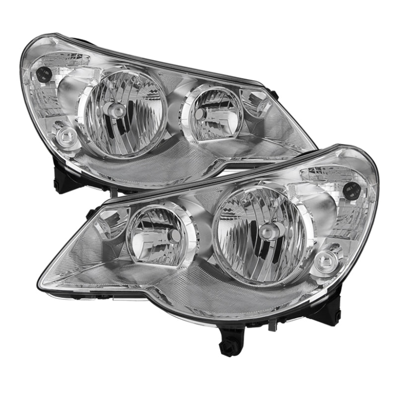 Xtune Chrysler Sebring 07-10 OEM Style Headlights Chrome HD-JH-CHRSE07-C SPYDER