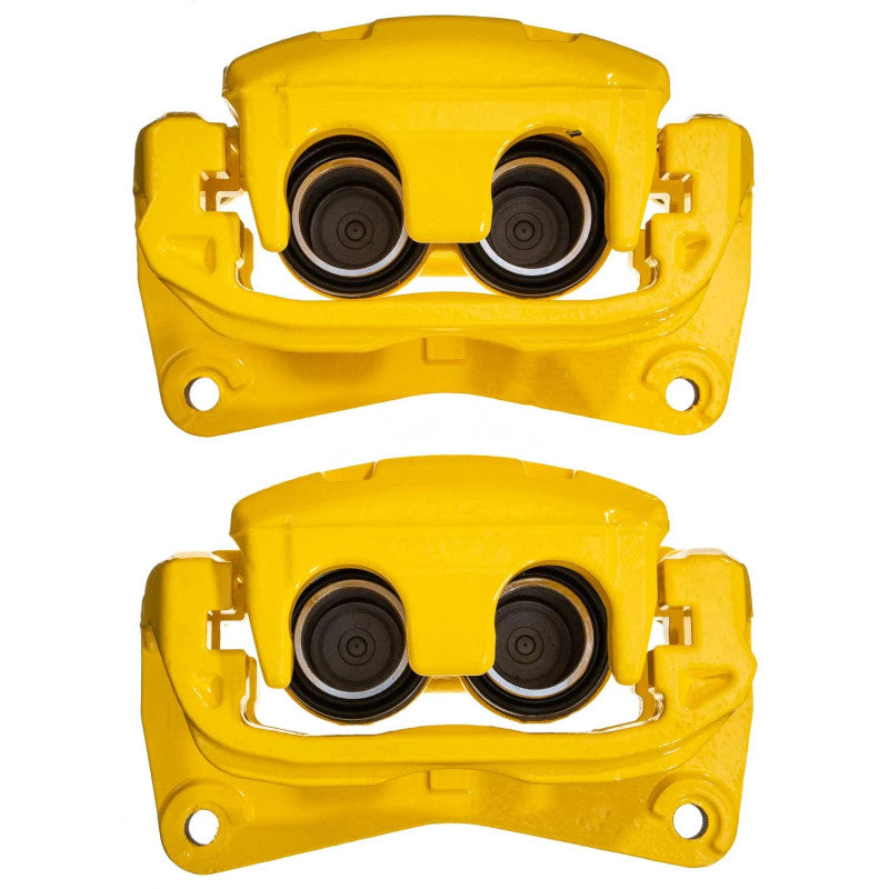 Power Stop 17-20 Toyota 86 Front Yellow Caliper w/Bracket (Pair) PowerStop