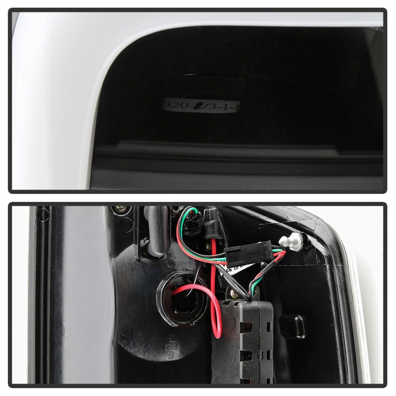 Spyder Toyota Tundra 2014-2016 Light Bar LED Tail Lights All Black ALT-YD-TTU14-LED-BKV2 SPYDER