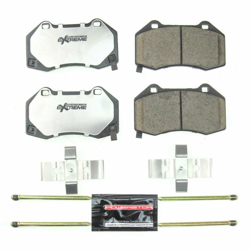 Power Stop 17-18 Fiat 124 Spider Front Z26 Extreme Street Brake Pads w/Hardware PowerStop