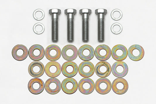 Wilwood - Bracket Bolt Kit 3/8-16x1.50 Large ,W/ Washers + Shims