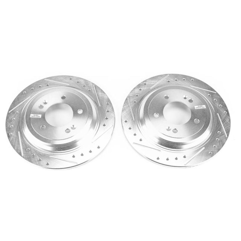 Power Stop 18-19 Kia Sportage Front Evolution Drilled & Slotted Rotors - Pair PowerStop