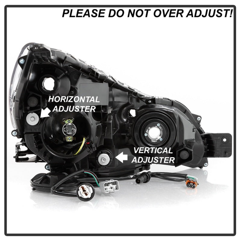 xTune 13-14 Subaru Legacy/Outback Driver Side Headlight - OEM Left (HD-JH-SLEG13-OE-L) SPYDER
