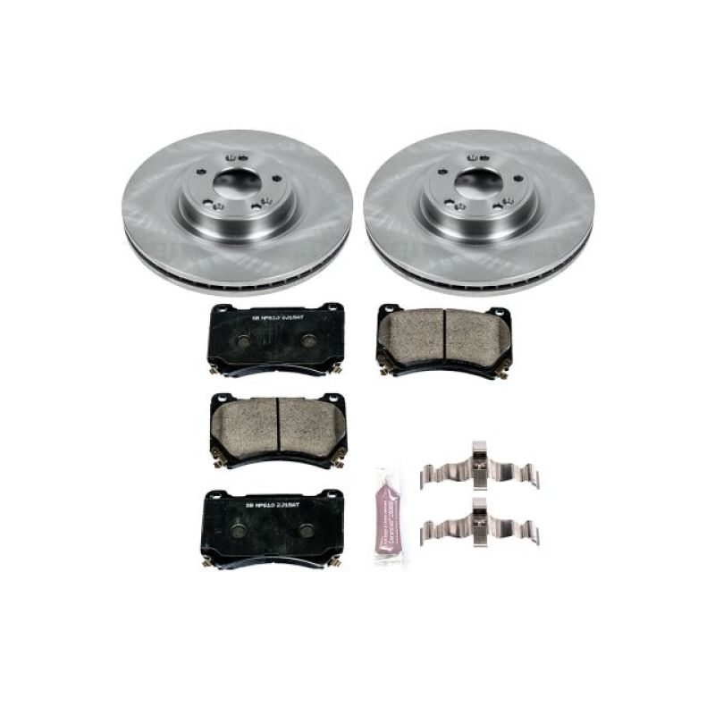 Power Stop 09-14 Hyundai Genesis Front Autospecialty Brake Kit PowerStop