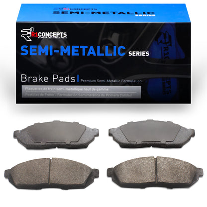 R1 Front Semi-Metallic Brake Pads 1980-1983 Honda Civic Hatchback - 2311-0281-00