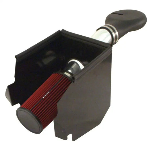 Spectre 94-01 Dodge RAM 1500/2500 V8-5.2/5.9L F/I Air Intake Kit - Polished w/Red Filter Spectre