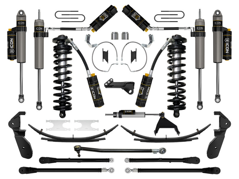 ICON 2023 Ford F250/F350 4-5.5in Stage 7 Coilover Conversion System w/ Expansion Packs