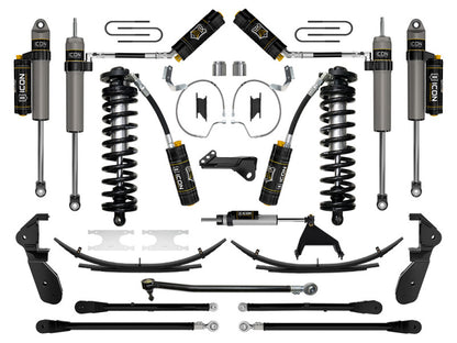 ICON 2023 Ford F250/F350 4-5.5in Stage 7 Coilover Conversion System w/ Expansion Packs