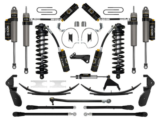ICON 2023 Ford F250/F350 4-5.5in Stage 7 Coilover Conversion System w/ Expansion Packs