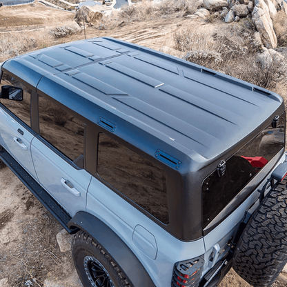 Turn Offroad 2021+ Ford Bronco Hard Top (4 Door) Primer/Badge Delete/Wiper & Defrost