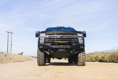 DV8 Offroad 20-23 Chevrolet Silverado 2500/3500 Spec Series Front Bumper w/ Winch