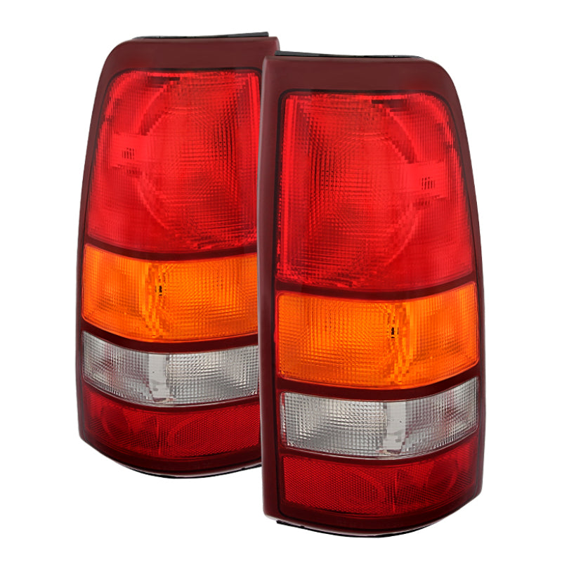 Xtune Chevy Silverado 99-02 / GMC Sierra 99-03 OE Style Tail Lights OEM ALT-JH-CS99-OE-RAC SPYDER