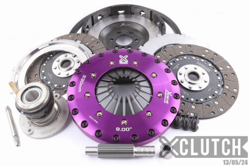 XClutch 98-02 Chevrolet Camaro Z28 5.7L 9in Twin Solid Organic Clutch Kit