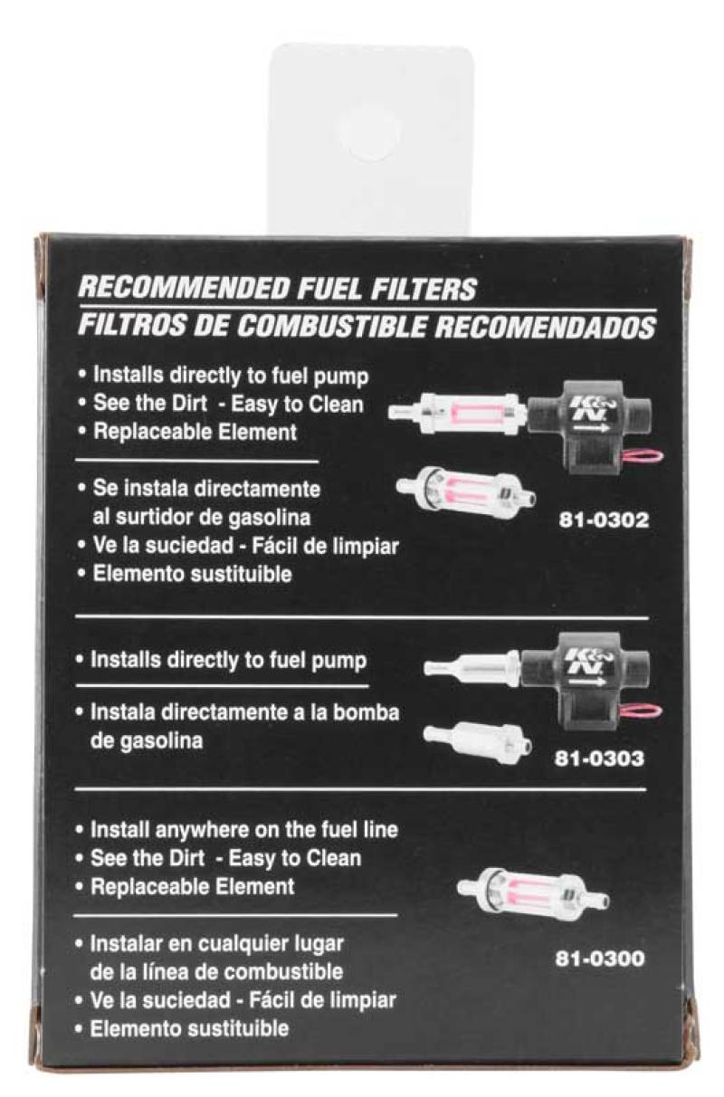 K&N Performance Electric Fuel Pump 1.5-4 PSI K&N Engineering