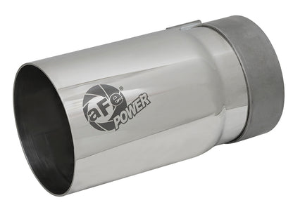 afe MACH Force-Xp Universal Exhaust Tip 3-1/2 IN Inlet x 4 IN Outlet x 7 IN L