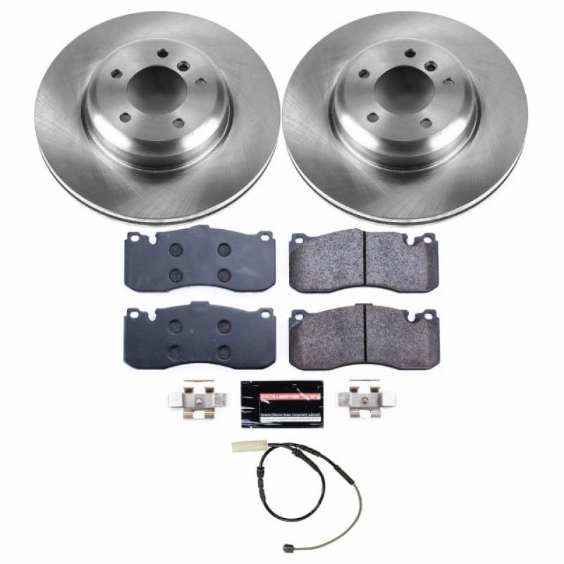 Power Stop 11-13 BMW 135i Front Track Day Brake Kit