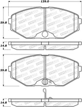 Load image into Gallery viewer, StopTech Premium Ceramic Front Brake Pads - 308.05870