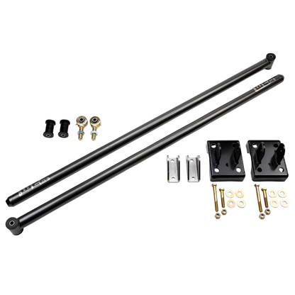 Wehrli 11-19 Chevy & GMC Duramax RCLB/CCSB/ECSB 60in. Traction Bar Kit - Bengal Silver - WCF100851-BS
