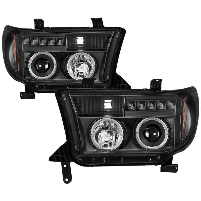 Spyder Signature Toyota Tundra 07-13 / Sequoia 08-13 Projector Headlights - (PRO-YD-TTU07-HL-BKV2) SPYDER
