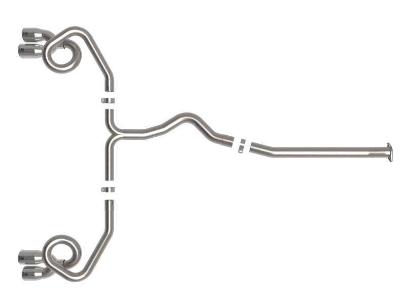 aFe POWER Takeda 3in to 2-1/2in 304 SS Cat-Back Exhaust w/ Polished Tips 22-23 Subaru WRX H4-2.4L(t) aFe