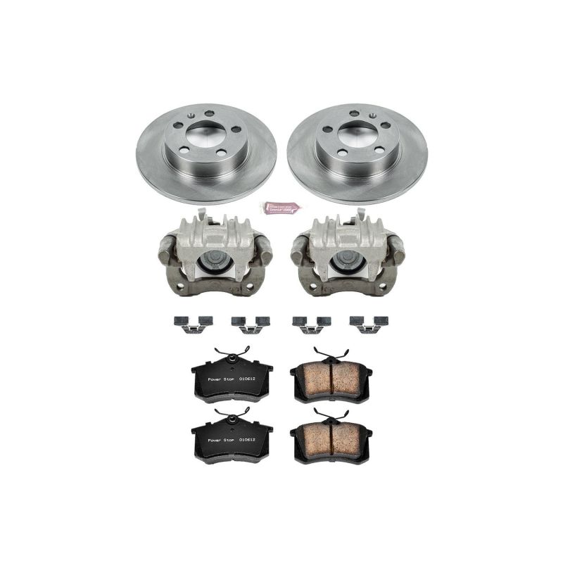 Power Stop 98-10 Volkswagen Beetle Rear Autospecialty Brake Kit w/Calipers PowerStop