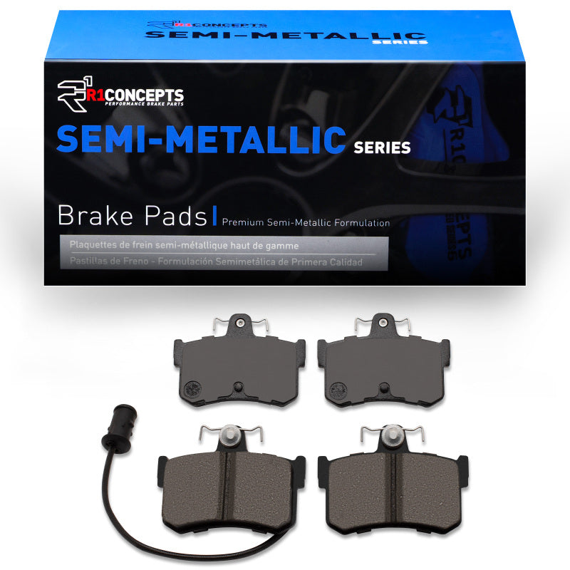 R1 Rear Semi-Metallic Brake Pads 1987-1991 Sterling 825/827 - 2311-0406-00